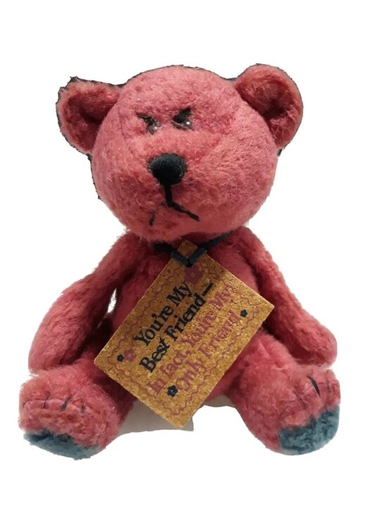 Home Friend 2 Enesco | Toys | Grizzly Growlers Red Teddy Bear Youre My Best Friend 7 ...